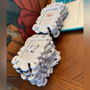 Ornate Mini Frames - Vintage Wedding Table Numbers